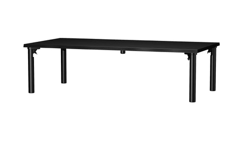 くつろぎ システムテーブル 180 BK色