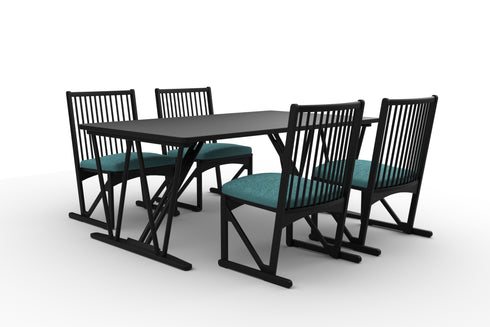 しき 和室イスBK色 ヒュアラン