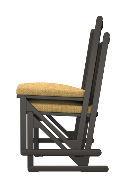 しき 和室イスBK色 イエロー