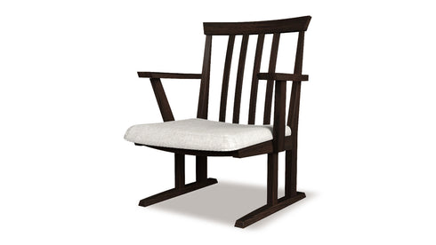 たのし アームチェアH DB色 UP635