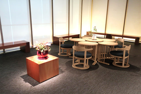 まどか 花芯テーブルH NT色