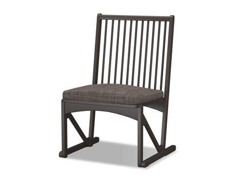 しき 和室イスBK色 グレイ