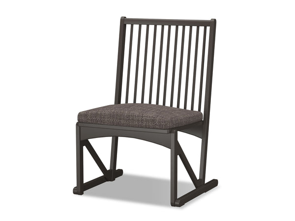 しき 和室イスBK色 グレイ