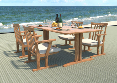 たのし アームチェアH MB色 UP635