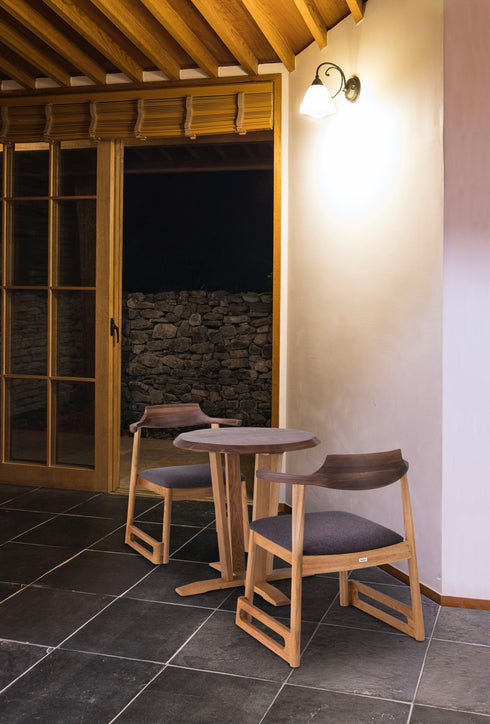 くつろぎ-ラウンドテーブル60-H NT色