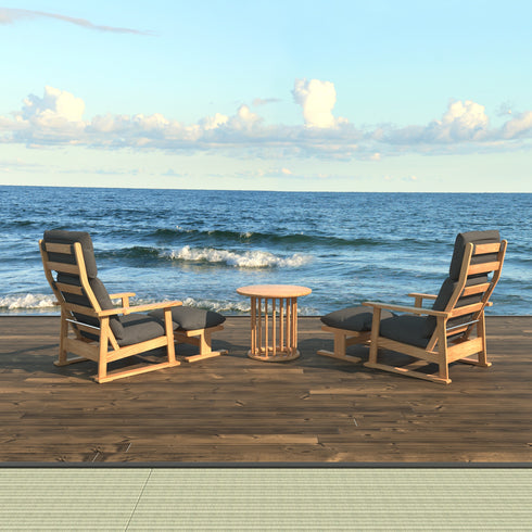 和 モダン おしゃれ インテリア 和室 リクライニングチェア 高座椅子 座面高さ34cm モーション機能 無断階リクライニング オットマン 幅60cm 奥行50cm オーク材 リラックスチェア オーク材 宴会場 食堂 客室 広縁 ラウンジ くつろぎ-オットマン