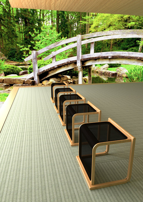 やわら-タテヨコスツール DB色