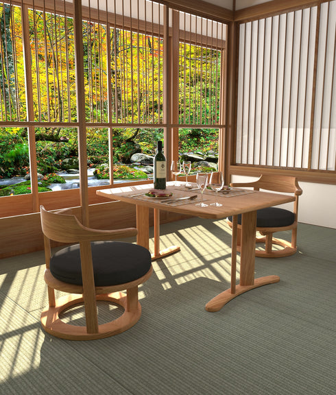 まどか 和室机1000-800 Oak DB色