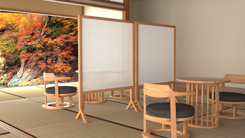 スタッキング衝立(ついたて)