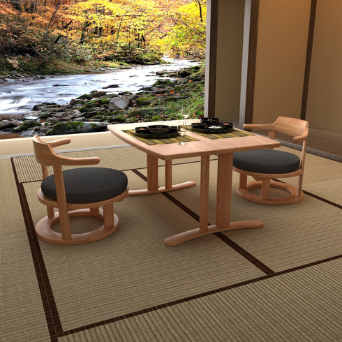 まどか 和室机1000-800 Oak NT色