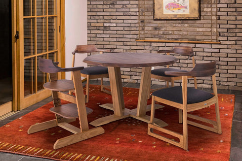 くつろぎ チェア3 walnut H