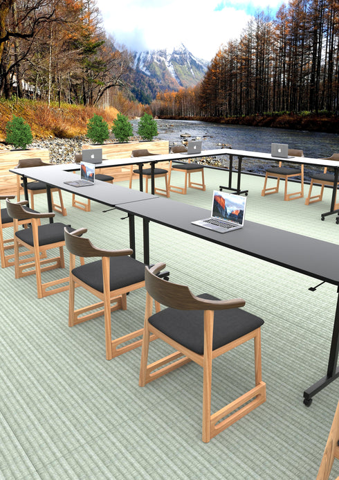 くつろぎ-チェア2(Walnut)H