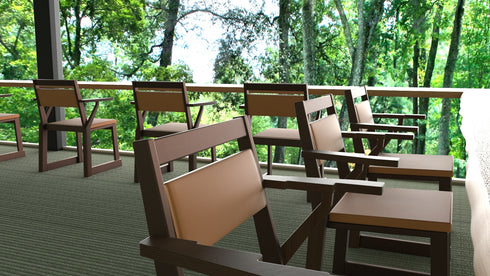 ゆめみ-サイドチェア背張L NT色