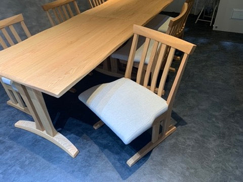 たのし-サイドチェアH DB色テール40