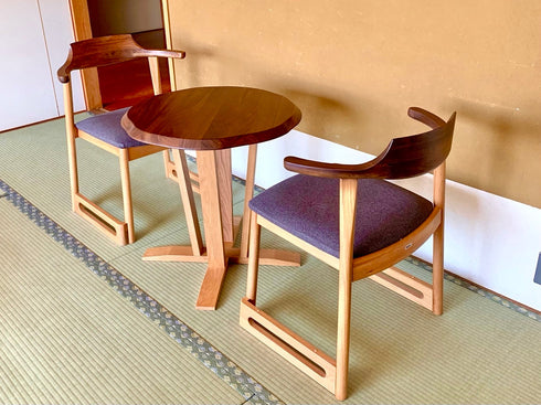 くつろぎ チェア3 walnut H