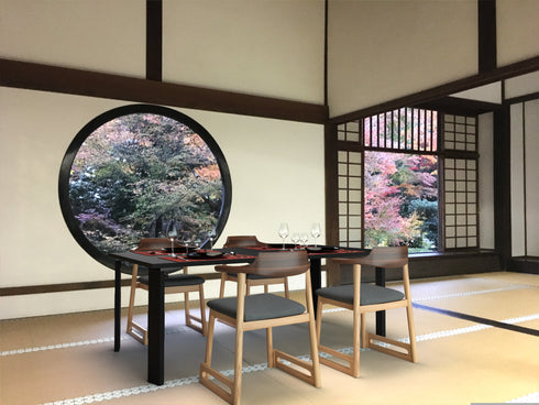 くつろぎ チェア3 walnut H