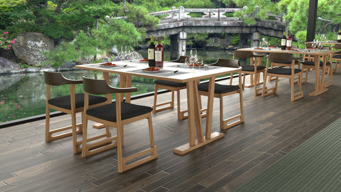 くつろぎ チェア3 walnut H